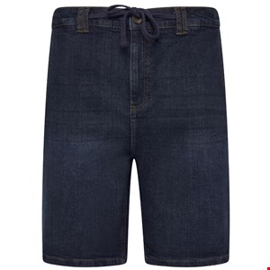 Kam Elasticated Stretch Denim Short